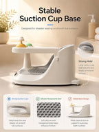Baby Bath Seat for Babies Sitting Up, Baby Bath Chair - Image 4