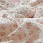 BuLuTu Cotton Pink Floral Kids Pillowcase Standard, 1 Pack - Image 4
