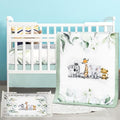 Hahafelt 3 Pcs Safari Animals Baby Crib Bedding Set by Hahafelt