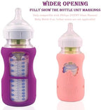 3 Pack Silicone Sleeves for Dr. Brown Wide-Neck Glass Baby Bottles 9 oz - Image 3