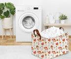 Sanjiaofeng Rectangular Kids Basket Cute Storage Bins, Mushroom Storage Basket - Image 4