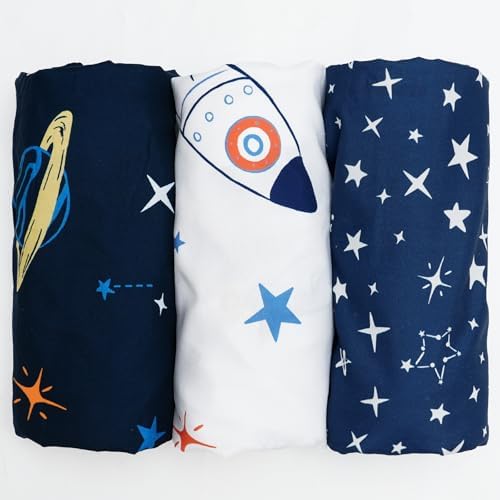 david's kids 3 Pack Bassinet Sheets, Ultra Soft Breathable Comfortable Baby - Image 7