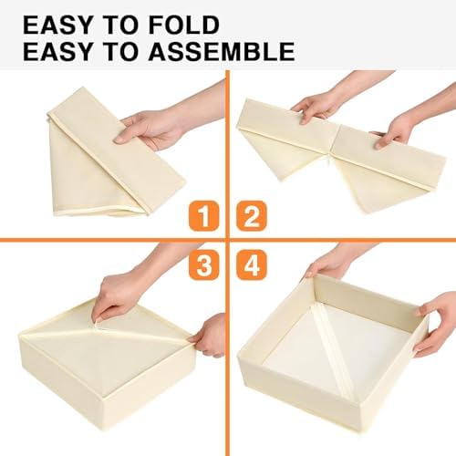 DIMJ Drawer Organizer Clothes 18 Pack - Image 4