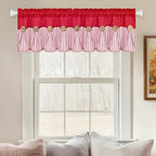 ASPMIZ Farmhouse Cotton Linen Valances - Image 4