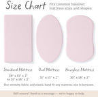 Sorrel + Fern Baby Bassinet Sheets 2-Pack - Image 5