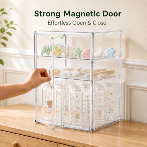 Baby Bottle Storage Organizer for Countertop Cabinet - Image 5