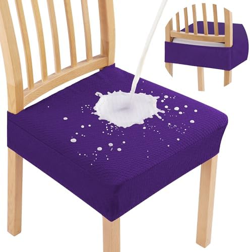 Smiry Waterproof Seat Covers for Dining Room Chairs by Smiry