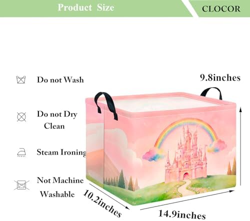 CLOCOR Rectangular Storage Basket Empty, Gift Basket, Waterproof Storage Bin - Image 6