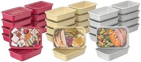 Bentgo Prep 60-Piece Holiday Food Storage Set by Bentgo
