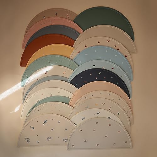 mushie Silicone Placemat for Kids | BPA-Free Non-Slip Design - Image 3