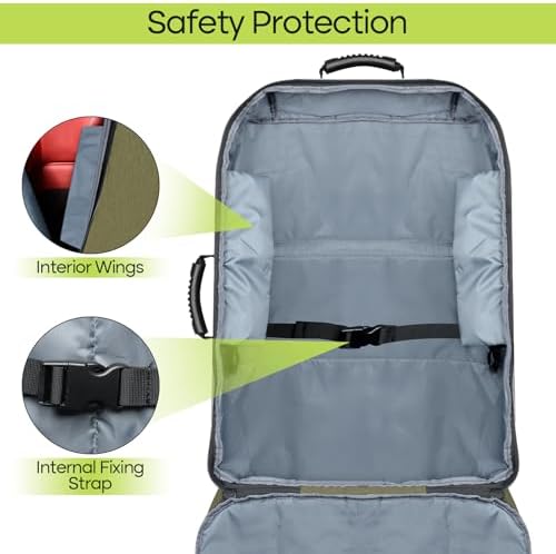 ZRRAJOY Padded Car Seat Travel Bag - Image 5