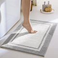 GRANNY SAYS Microfiber Bathroom Rugs Non Slip Washable, Water Absorbent Bath by GRANNYSAYS