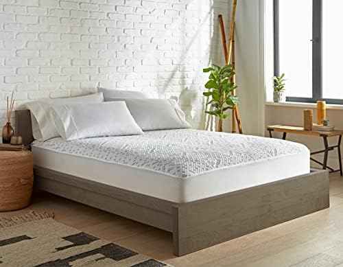 King Mattress Protector by PURE BAMBOO, Waterproof, Charcoal Fiber by PureBamboo