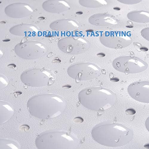 AmazerBath Bath Tub Mat, Medium Size 27.6 x 15 Inches Non-Slip Shower Mats - Image 4