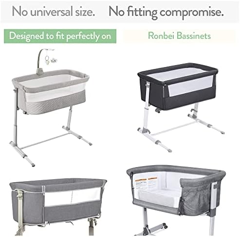 Joey + Joan Bedside Sleeper Bassinet Sheets - Image 2