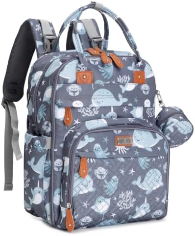 BabbleRoo Diaper Bag Backpack by BabbleRoo