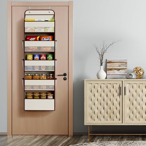 Univivi Fabric Over Door Hanging Organizer - Image 6