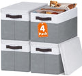 Large Closet Storage Baskets Bins by Criusia