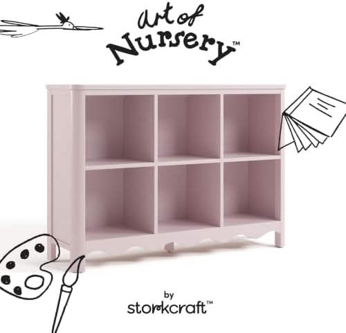 Storkcraft Casablanca 6 Cube Organizer Bookcase - Image 6