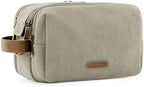 BAGSMART Toiletry Bag for Men, Canvas Travel Toiletry Organizer Dopp Kit by BAGSMART
