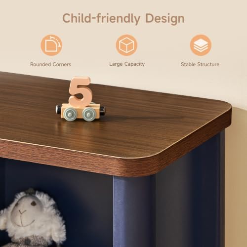 ONBRILL 6 Cube Storage Organizer Shelf, Bookshelf and Toy Storage Organizer - Image 6