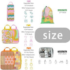 8 Pcs Compression Packing Cubes - Image 3