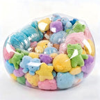 Clear Stuffed Animal Bean Bag Storage Chair, 330LBS Thick Waterproof PVC Large by Unknown