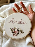Personalized Baby Announcement Sign – Custom Baby Name Sign by Custom