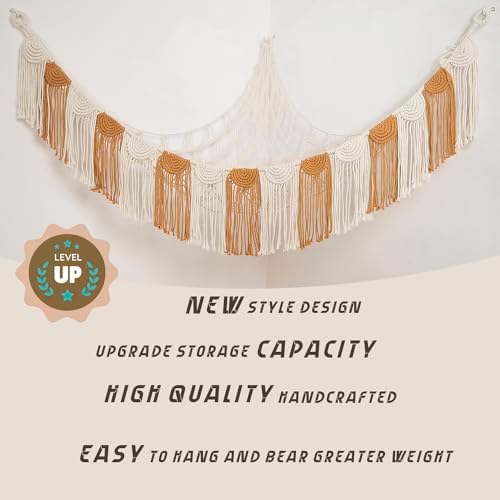 Amdermi Stuffed Animal Hammock Hanging Net Organizer - Image 2
