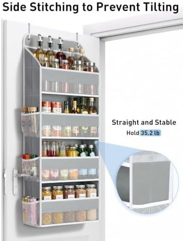 Yecaye Over the Door Organizer, Stuffed Animal Storage, Bathroom Organizers and - Image 3