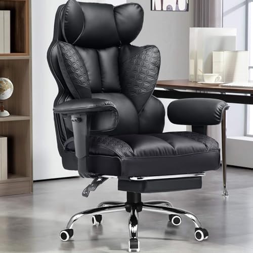 GTPLAYER Big and Tall Gaming Chair 400lbs Heavy Duty Office Chair by GTPLAYER