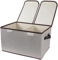 Foldable Fabric Storage Box, 16.5 x 11.8 x 9.8 inches, by TCbelosion