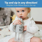 Dr. Brown's Narrow Sippy Straw Bottle - Image 2