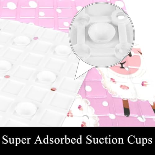 Non Slip Bathtub and Shower Mat 26.8x15.1 inch, Bath Mat - Image 3