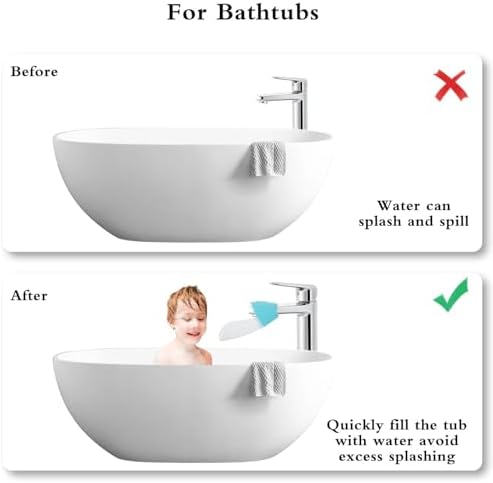 Faucet Extender for Kitchen and Bathtub Sink, Universal Sink Handle Extenders - Image 3
