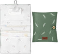 Baby Diaper Bag Organizer, Compact & Foldable Small Diaper and Wipes Pouch by PHOEBUSBABY