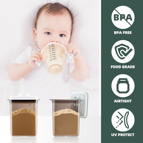 Baby Formula Container, 35 oz Airtight Powder Storage - Image 3