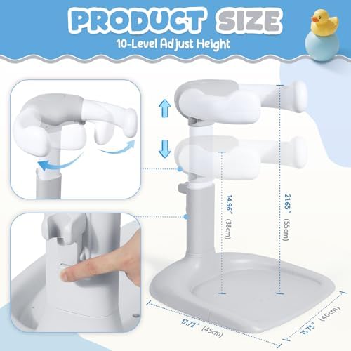 Orzbow Baby Bath Stand with Non-Slip Base - Image 2