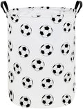 QUEENLALA Foldable Waterproof Round Fabric Laundry Basket Home by QUEENLALA