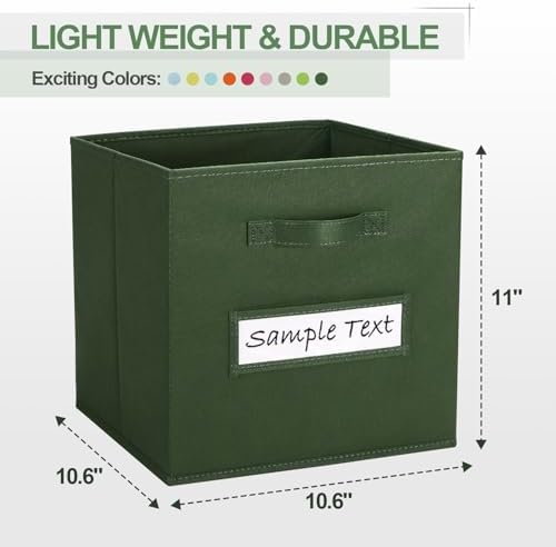 11x11 storage cube bins Foldable Fabric storage cubes - Image 2
