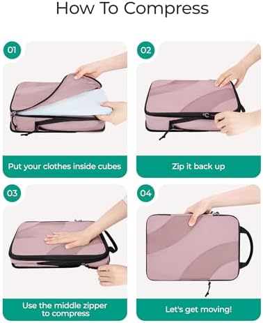 BAGSMART Compression Packing Cubes - Image 3
