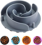 Slow Feeder Dog Bowls Insert, Animire Soft Silicone Slow Eating Dog Food Bowl by Animire