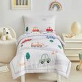 DuShow 4 Pieces Cars Toddler Bedding Set by DuShow