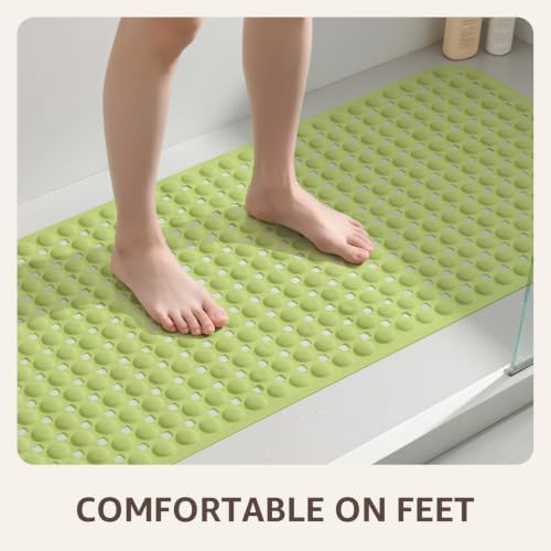 OTHWAY Bath Tub Shower Mat Non Slip, Bathtub Floor Liner Mats - Image 5