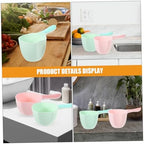 4pcs Plastic Bath Rinse Cup Water Scoop Ladle - Image 7