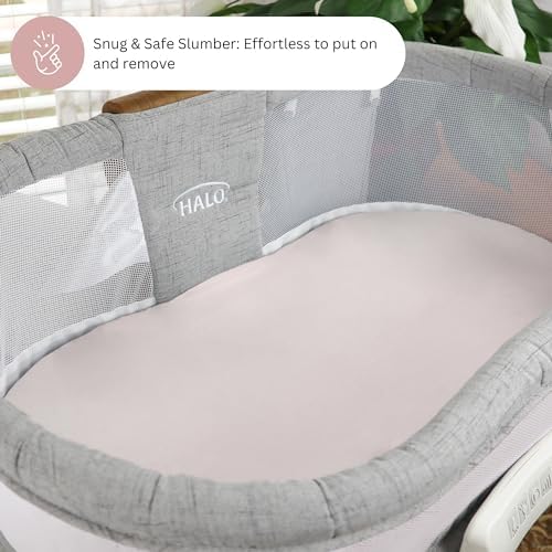 TansyPanda Muslin Halo Bassinet Sheets - Image 4