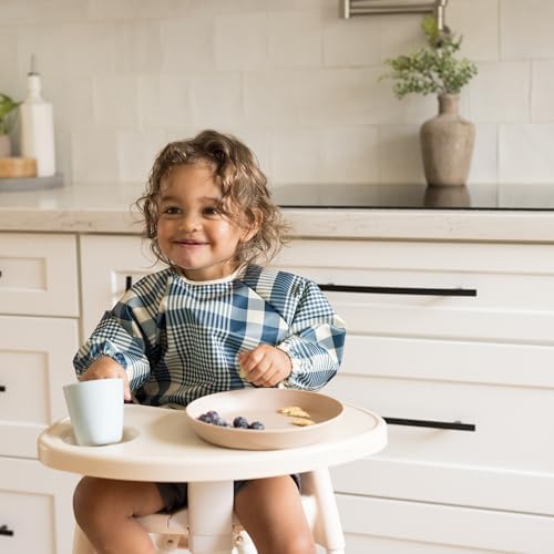 Tiny Twinkle Long Sleeve Bib for Babies & Toddlers | 2-Pack Waterproof Smock - Image 2