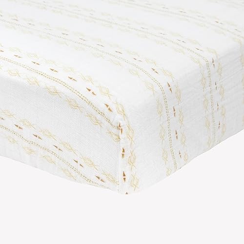 Little Unicorn Premium Crib Sheet | Breathable & Super-Soft Muslin Fabric - Image 2