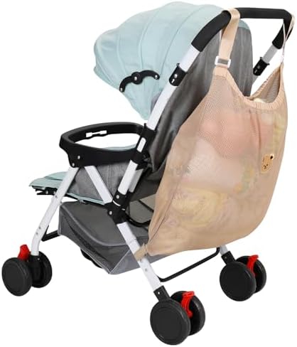 Accmor Universal Stroller Organizer, Large Storage Stroller Bag Fits - Image 5