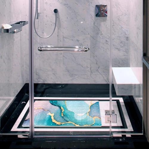 Bath Tub Shower Mat, Washable Bathtub Floor Mats, Suction Cups and Drain Holes - Image 6